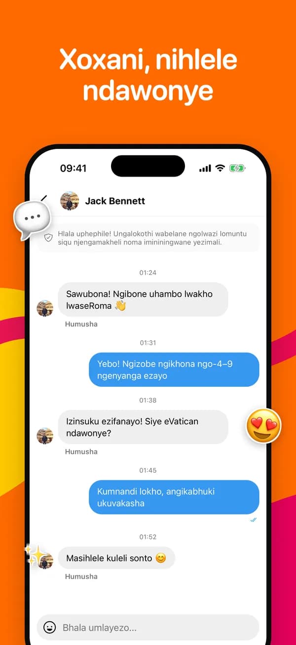 Ingxoxo enokuhumusha ngokuthepha kanye
